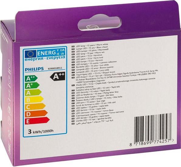 Productafbeelding Philips Reflector (E14, 2.80 W, 210 lm, 2 x, F)