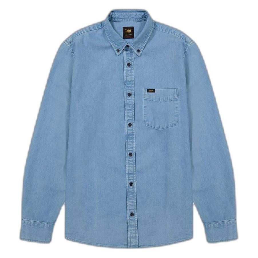 Lee, Herren, Hemden, Jeanshemd Regular Western Shirt, Blau, (Xl)