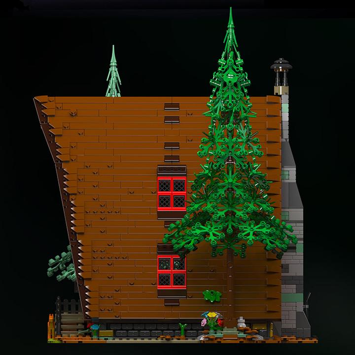 Actual product image Mould King Forest hut