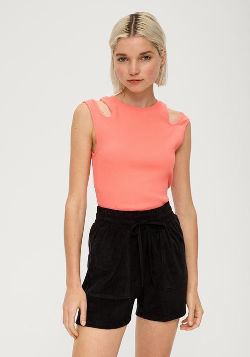 Image du produit s.Oliver Hose Relaxed: Frottee-Shorts mit Elastikbund (44)