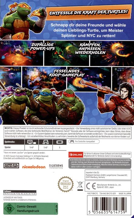 Produktbild Liquidbit TMNT: Splintered Fate - Deluxe Edition (Switch, DE)