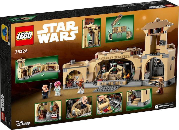 Actual product image LEGO Boba Fett's throne room (75326, LEGO Star Wars)