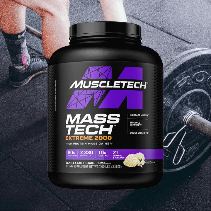 Produktbild Muscle Tech MuscleTech Mass Tech Extreme 2000 (Vanilla Milkshake, 1 Stk., 2724.70 g)