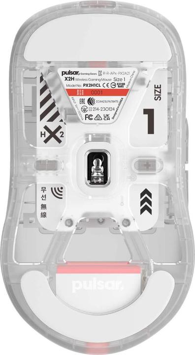 Actual product image Pulsar Gaming Gears X2H - Mini Size 1 (Wireless, Cable)