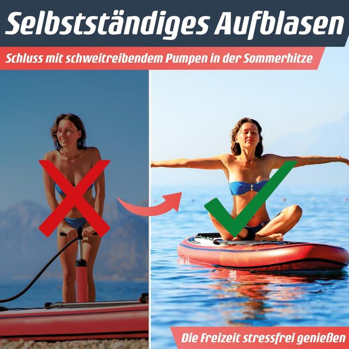 Immagine prodotto Fitleap SUP Pumpe, 2-in-1 Inflation & Deflation