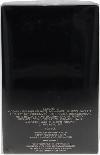 Actual product image Dolce & Gabbana The One For Men (Eau de parfum, 150 ml)