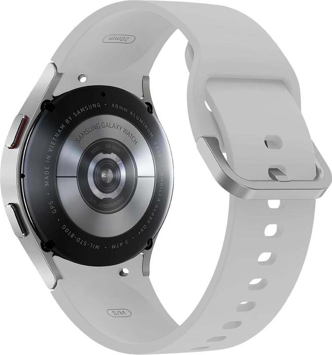 Image du produit Samsung Bracelet Sport 20mm M/L argent (20 mm, Fluoroélastomère)