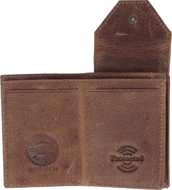 Immagine prodotto Greenland Nature Portafoglio Montana RFID in pelle 7 cm