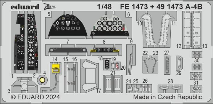Actual product image Eduard A-4B HOBBY 2000 / HASEGAWA