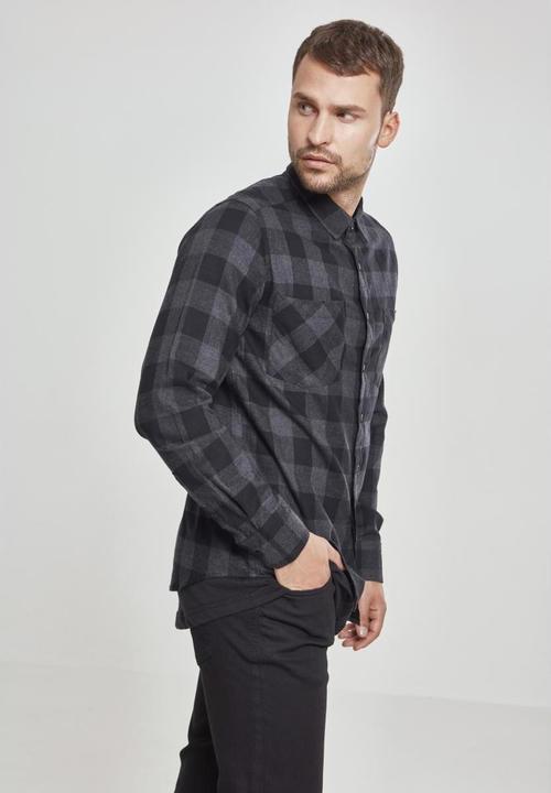Immagine prodotto Urban Classics - Camicia di flanella a quadri (L)