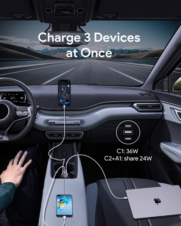 Actual product image Aukey Pathfinder 66W