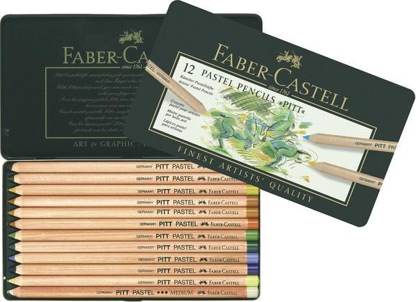 Actual product image Faber-Castell Pitt pastel (Multicoloured, 12 x)