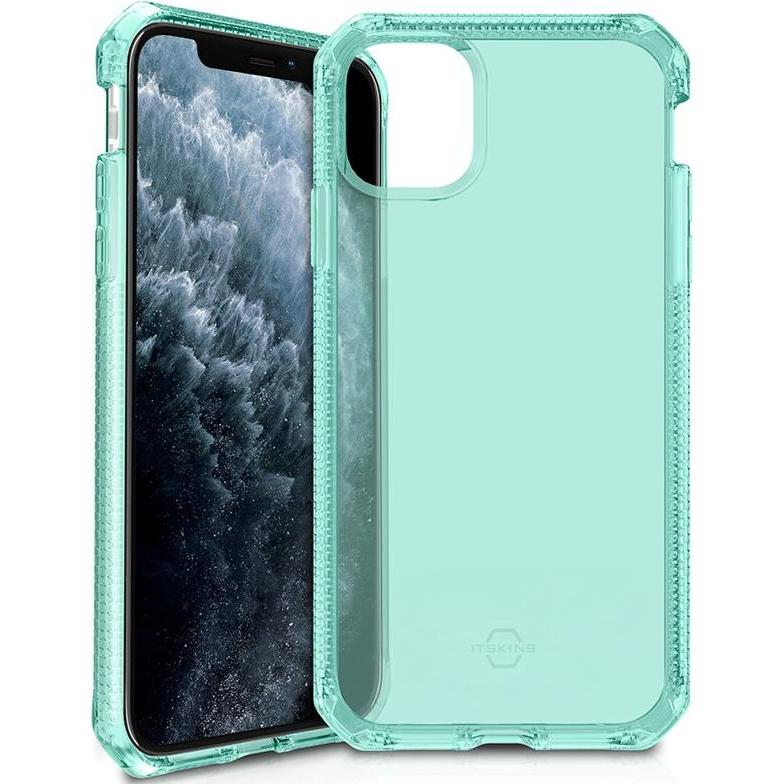 Itskins Spectrum Clear (Apple iPhone 11 Pro), Smartphone Hülle, Transparent, Grün