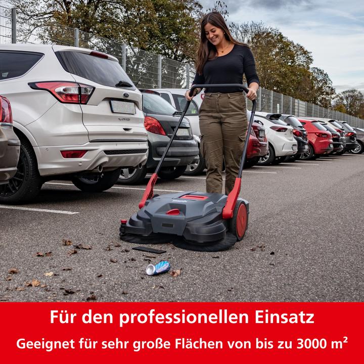 Produktbild starmix Kehrmaschine Handkehrmaschine Durosweep 77 Pro, 77cm, 40 L - 103136
