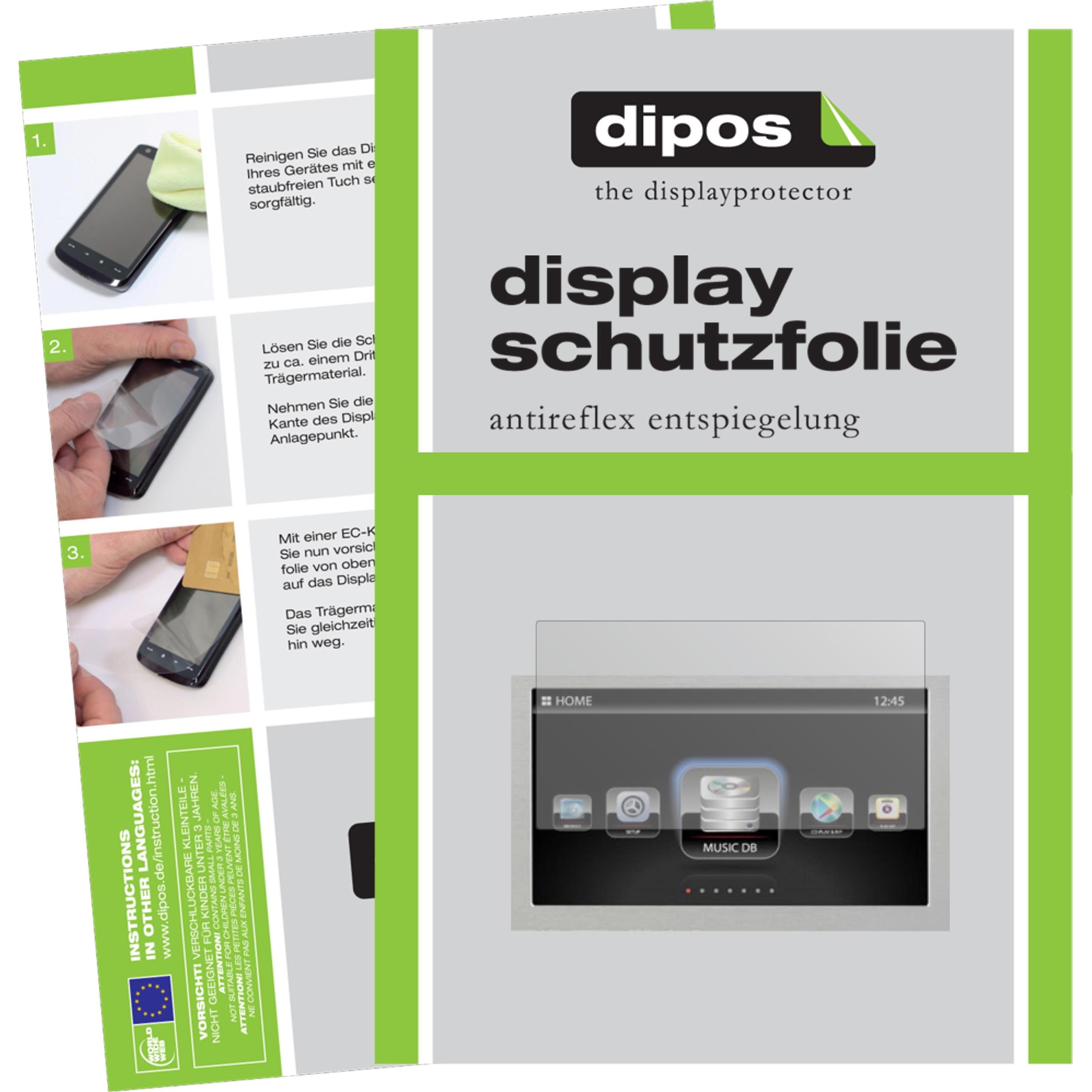 Dipos Displayschutzfolie Antireflex (2 Stück, Cocktail Audio X50), Tablet Schutzfolie