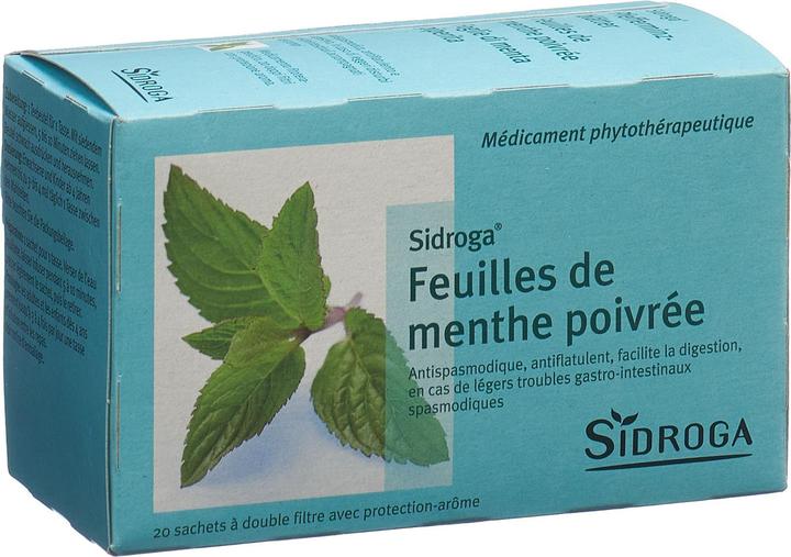 Produktbild Sidroga Pfefferminzblätter Tee Beutel