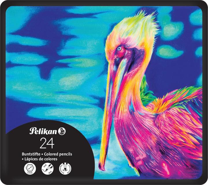 Produktbild Pelikan Buntstifte im Metalletui (24x)