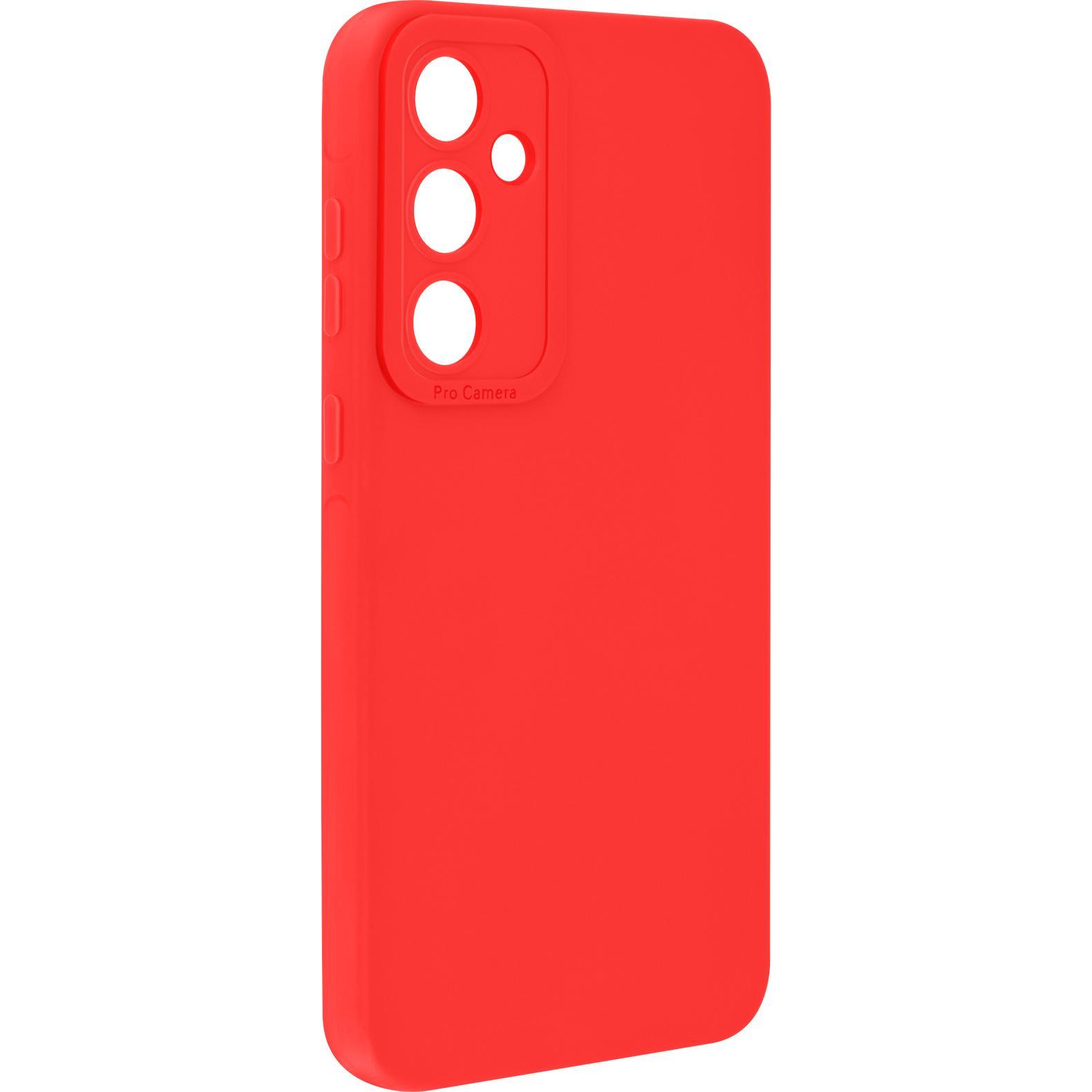 Avizar SoftGlow Case Series (Samsung Galaxy A55), Smartphone Hülle, Rot
