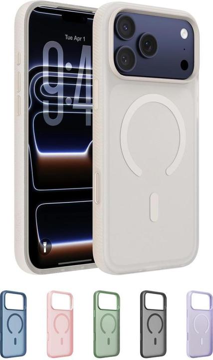 Actual product image Belkin Grip magn. Schutzhülle iPhone 17 ProMax sand MSA036hqSA (Apple iPhone 17 Pro Max)
