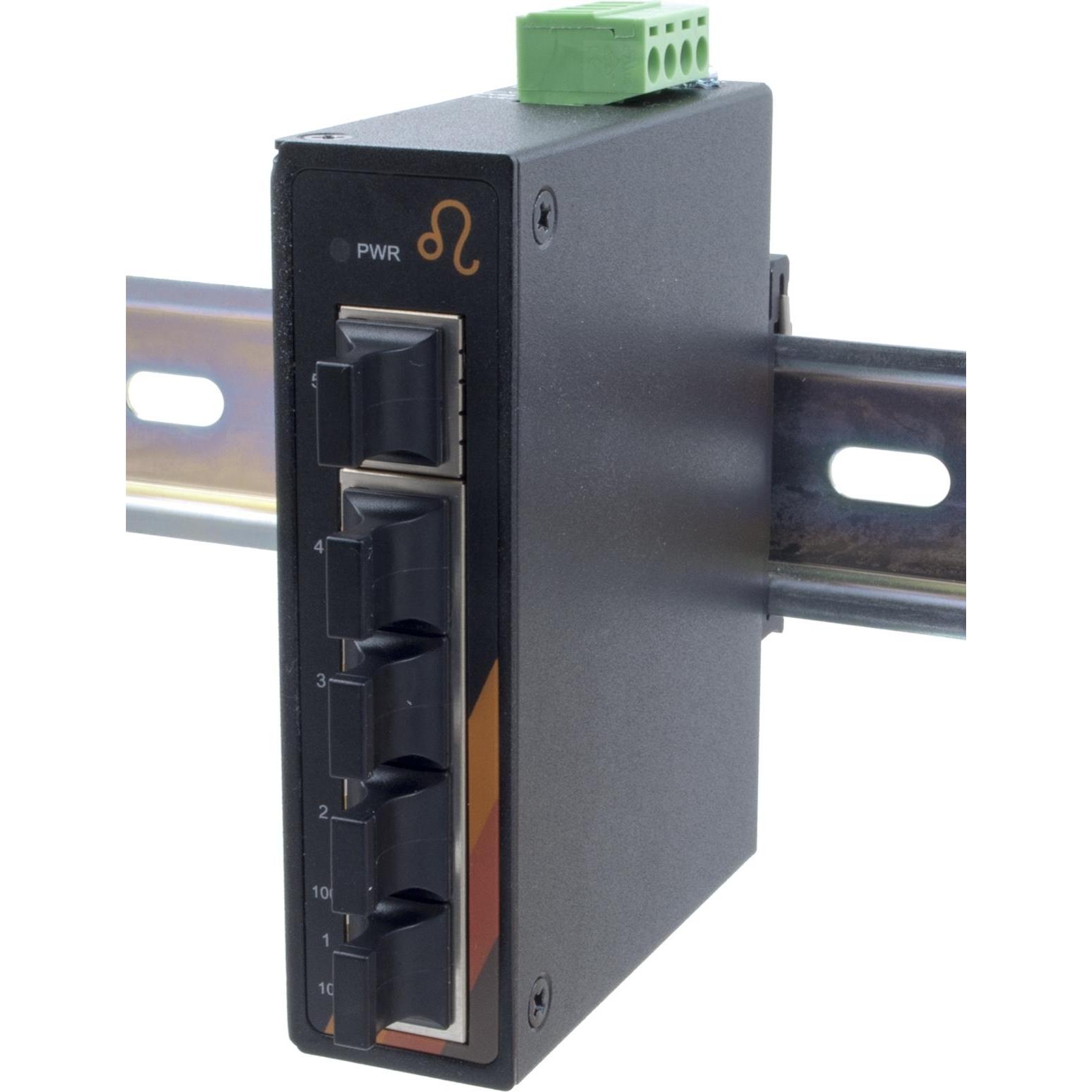 Exsys GmbH 5-Port Ethernet Switch -5*10/100/1000Tx, kompakt (5 Ports), Netzwerk Switch
