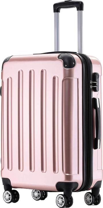 Produktbild Beibye Hartschale Trolley Koffer in Large Rosagoldfarben (75 l)