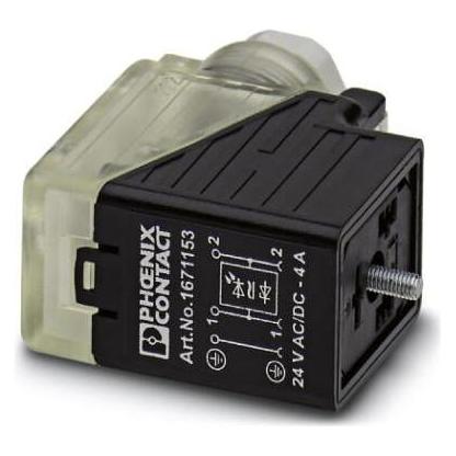 Phoenix Contact 1671153 Drahtverbinder, Elektronikkabel + Stecker, Schwarz
