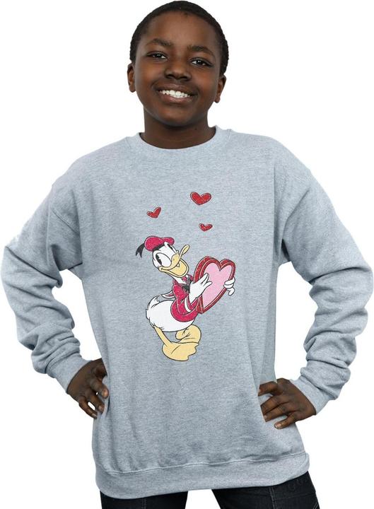 Produktbild Disney Donald Duck Love Heart Sweatshirt Jungen (140, 146)