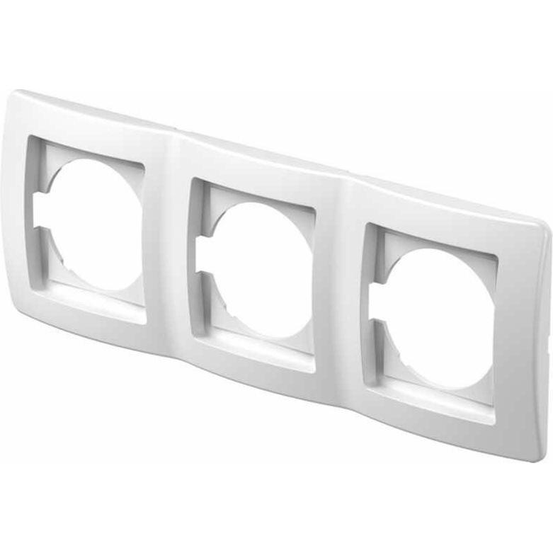 TEM, Zubehör Schalterprogramm, Serie Ekonomik COVER PLATE EKONOMIK 3 HORIZPW