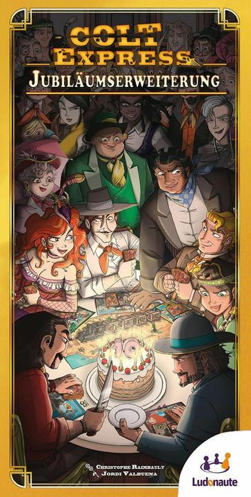 Ludonaute LUDD0024 - Colt Express - Anniversary extension (German)