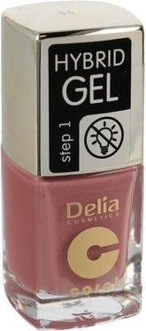 Delia Cosmetics Cosmetics Coral Hybrid Gel Nail Polish No. 44 Tea Rose 11ml