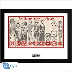 Image du produit GB Eye One Piece Cornici Frames Print Straw Hat Crew