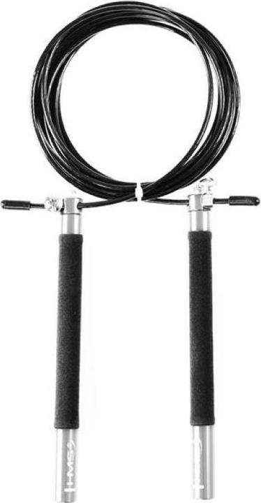 Actual product image HMS Quick jump rope black and silver SK54 (300 cm)