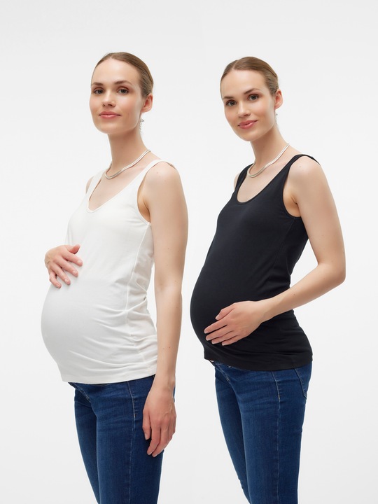 Produktbild Mamalicious Normal geschnitten U-Ausschnitt Tank-Top Tanktop