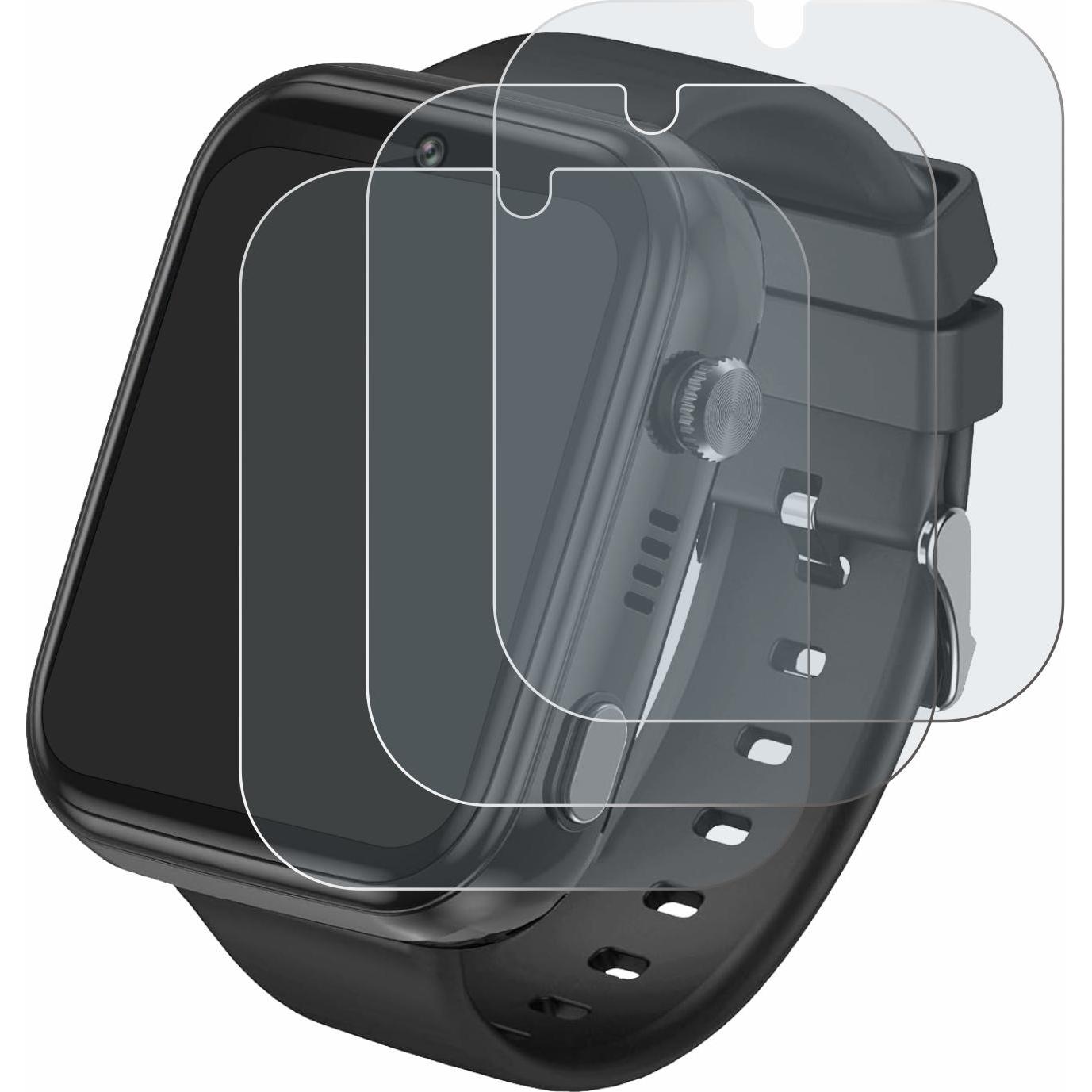 Thumbnail - BROTECT Entspiegelungs-Schutzfolie Displayschutz Matt, Smartwatch Schutzfolie, Grau