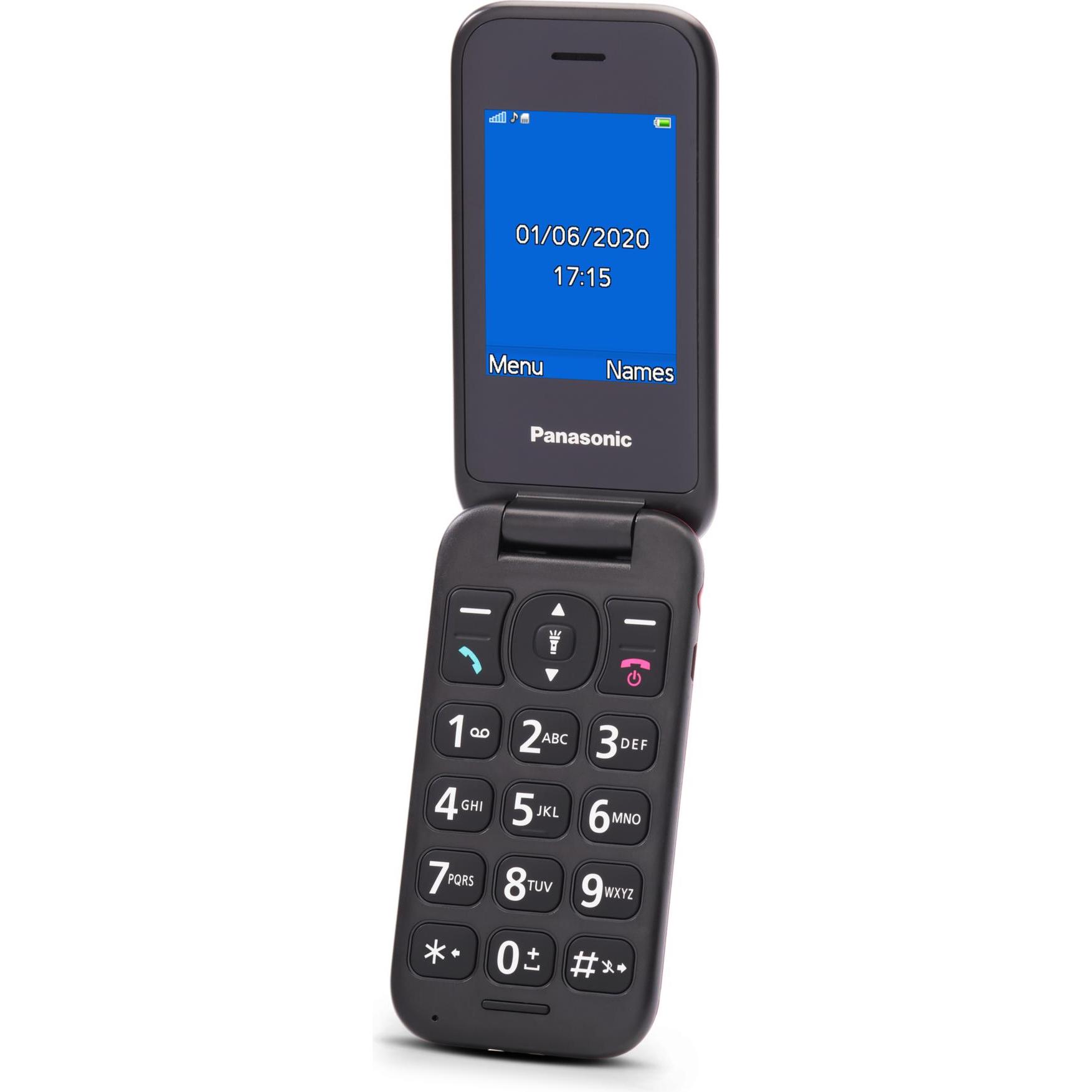 Panasonic KX-TU400 - Feature phone - microSD slot (Green, Single SIM, 2G), Smartphone, Grün