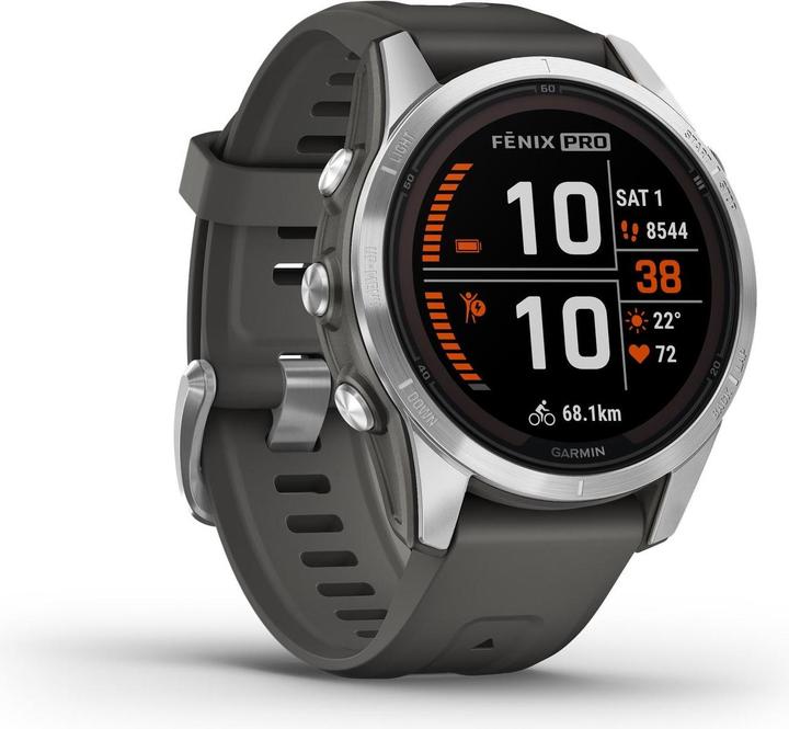Actual product image Garmin Fenix 7S Pro Solar (42 mm)