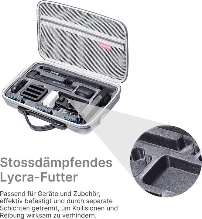 Produktbild Hermex Action Cam Tragetasche Aufbewahrungstasche für Insta360 One X2 X3