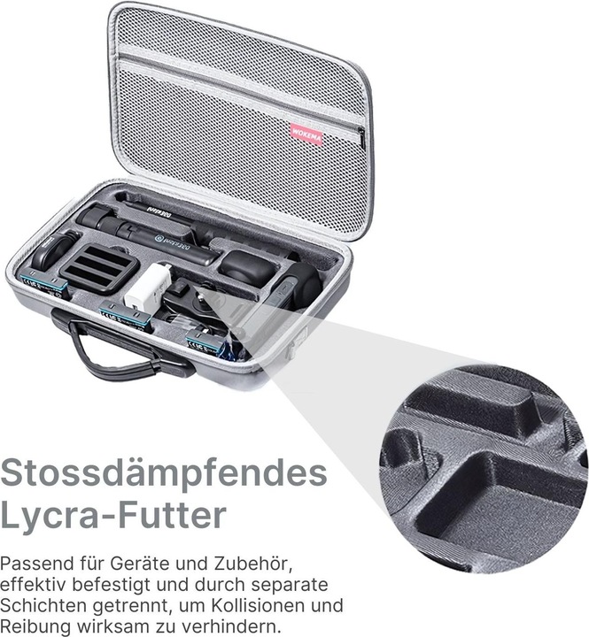 Immagine prodotto Hermex Borsa per il trasporto della Action Cam per Insta360 One X2 X3 (Uno X2, Uno X3)