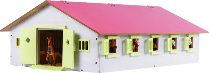 Productafbeelding Kids Globe Farming Paardenstal met 9 boxen