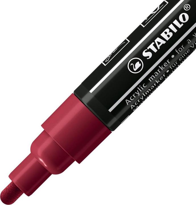 Produktbild STABILO Free (Black, Orange, Red, Blue, Turquoise, 3 mm, 5 x)