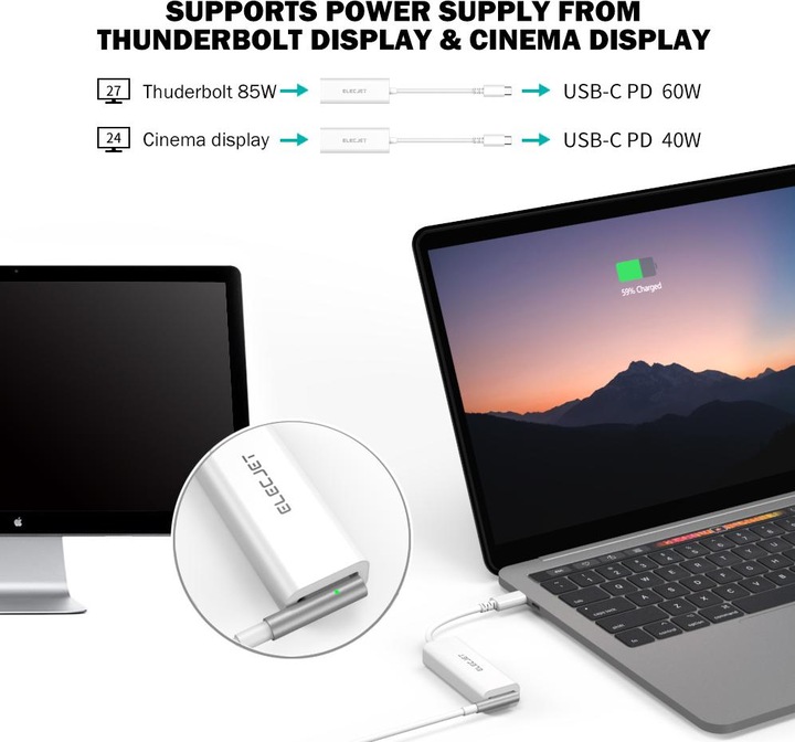 Produktbild Elecjet MagSafe zu (USB Typ-C, 11.50 cm)