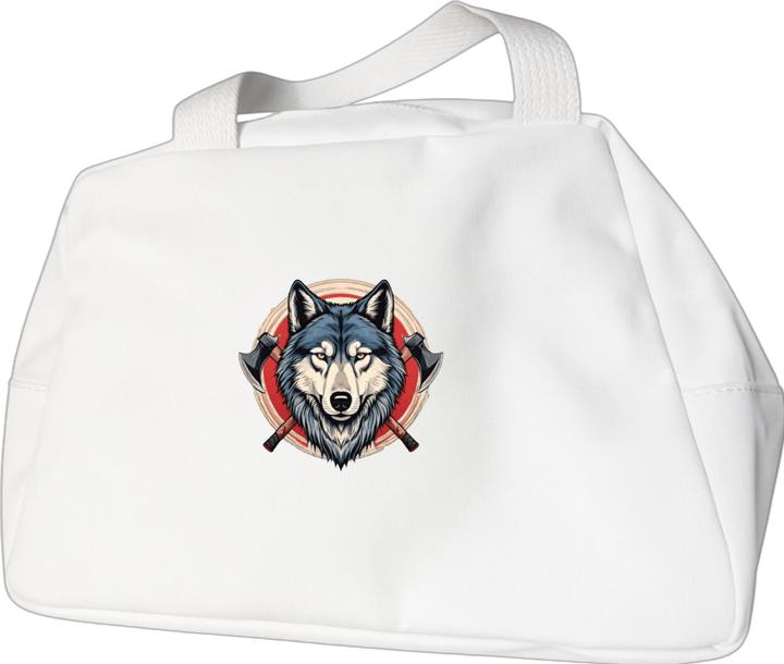 Produktbild Bügelbilder Schul & Freizeitsrucksack-Set Wolf and Tomahawk (15 l)