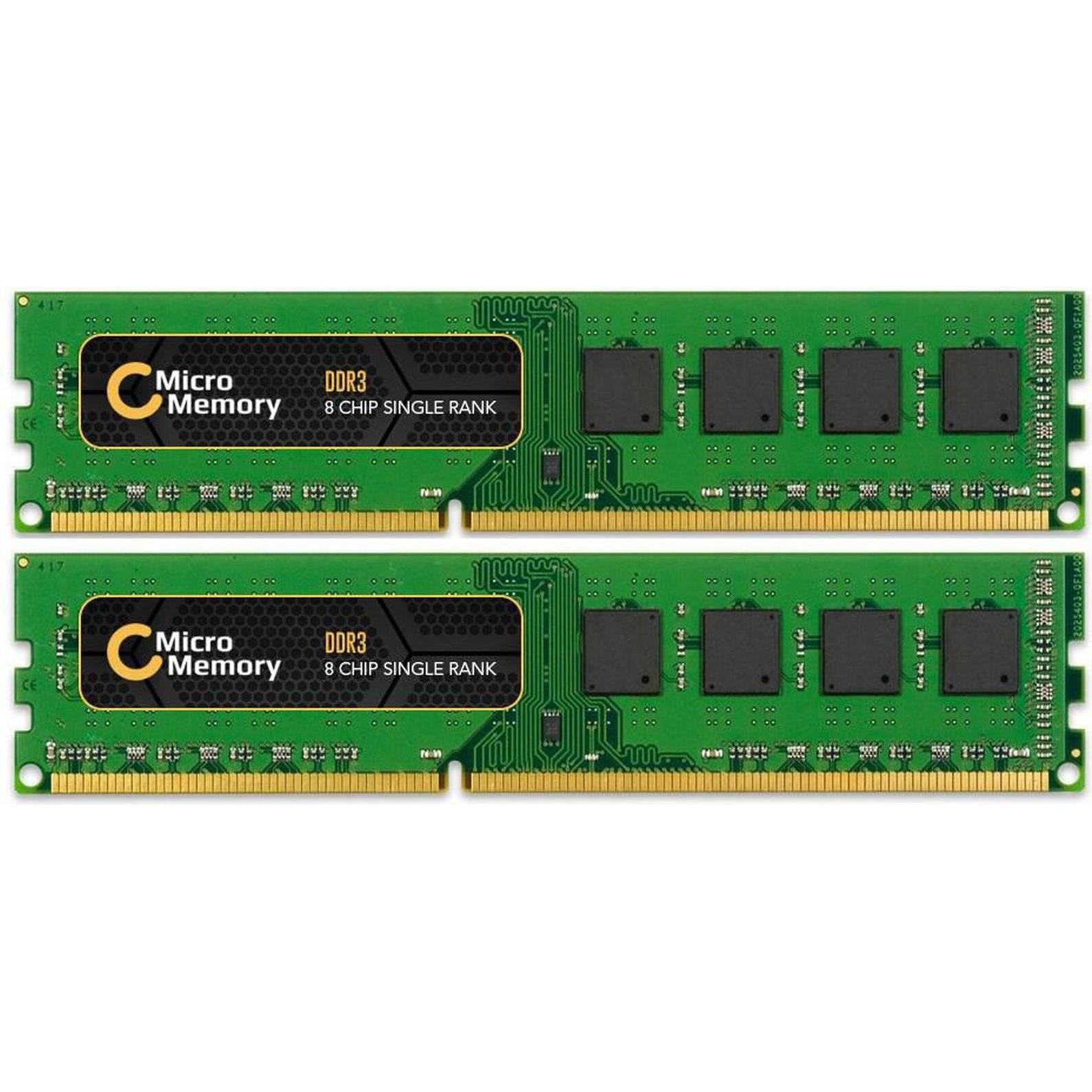 CoreParts MMKN056-16GB Modulo di memoria DDR3 1600 MHz (1 x 16GB), Memoria RAM (modelli specifici), Verde