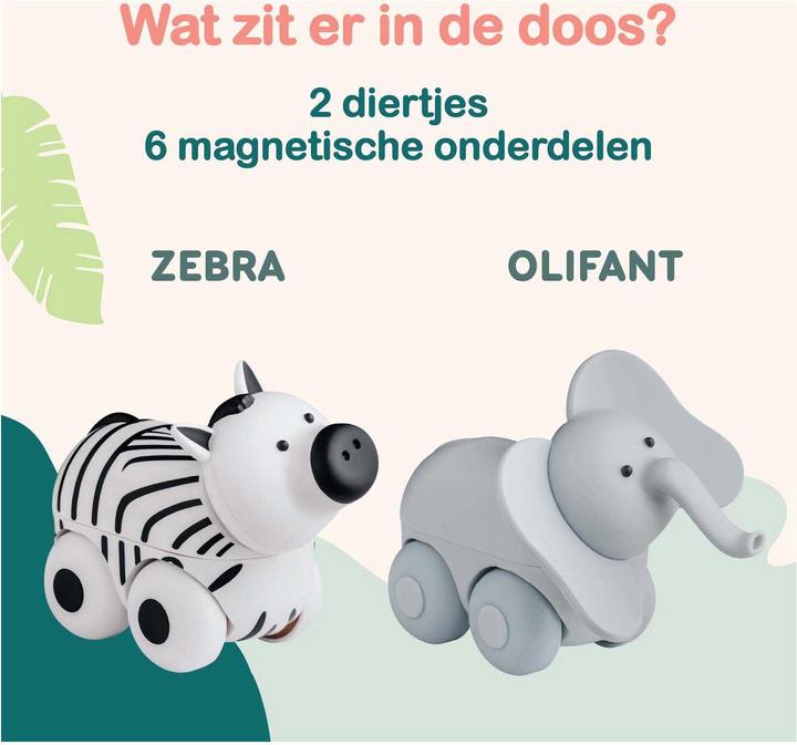 Produktbild Clics Magimals Wheely Safari Box