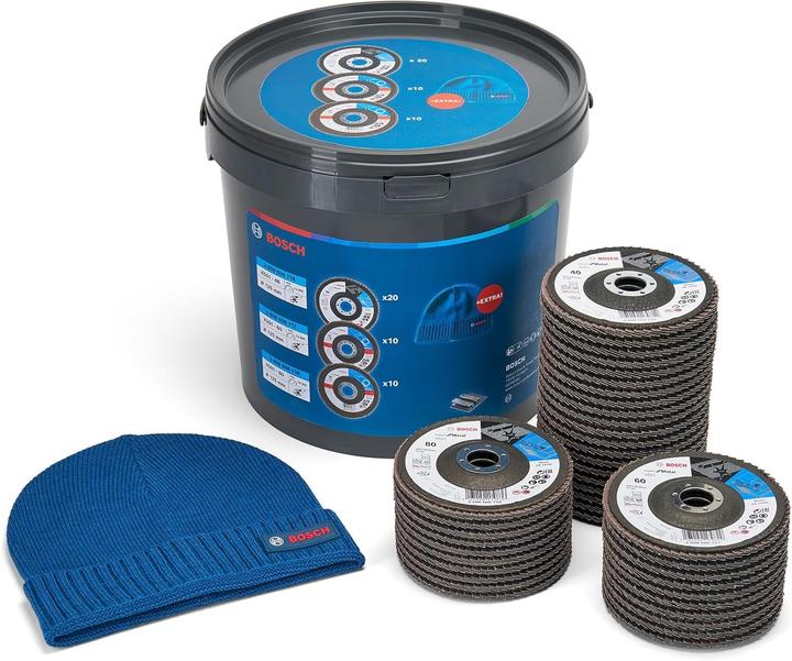 Bosch Professional Fächerscheiben 125 Eimer (40, 60, 80)