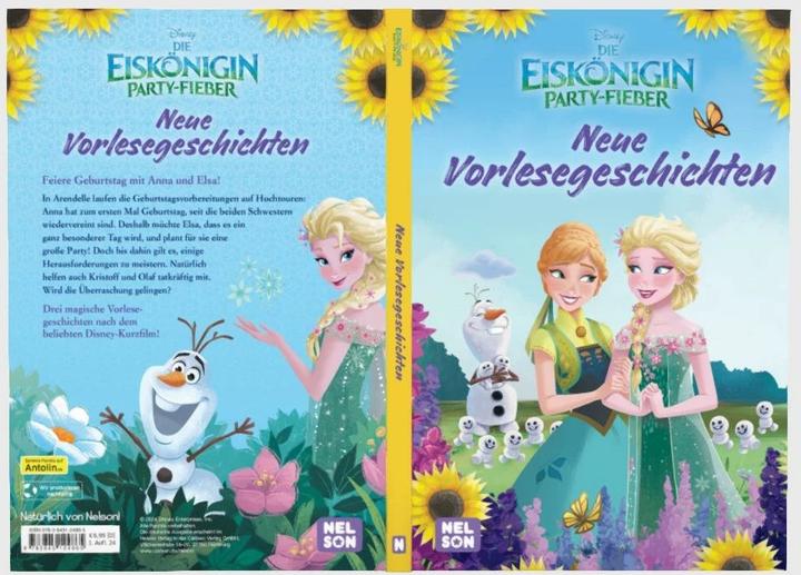 Produktbild Disney Die Eiskönigin: Party-Fieber: Neue Vorlesegeschichten (Deutsch, 2024)