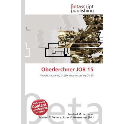 Oberlerchner JOB 15, Fachbücher von Lambert M. Surhone, Mariam T. Tennoe, Susan F. Henssonow