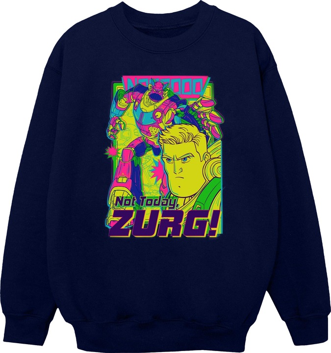 Actual product image Disney Womens/Ladies Lightyear Not Today Zurg Sweatshirt (XL)