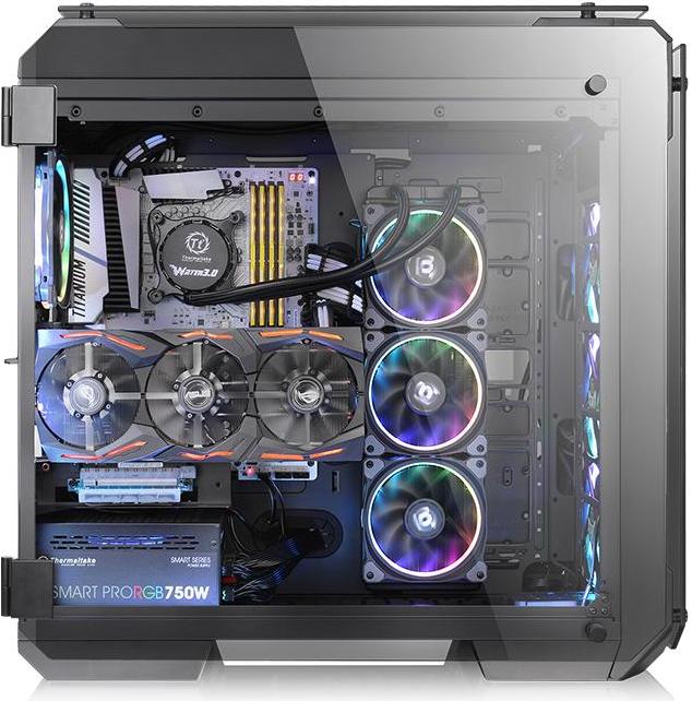 Produktbild Thermaltake View 71 TG RGB (ATX, mATX, Mini-ITX, E-ATX)
