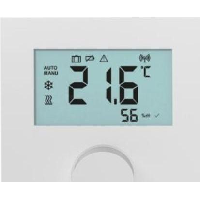 Pettinaroli trådløs rumtermostat - med display V4 IP, hvid, Thermostat